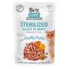  Brit Care Cat Sterilized Fillets in Gravy with Healthy Rabbit – 4×85 g
