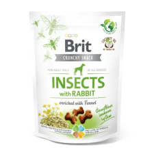 Brit Care Dog Crunchy Cracker Insects with Rabbit and Fennel 200g jutalomfalat kutyáknak