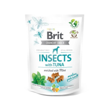 Brit Care Dog Crunchy Cracker Insects with Tuna and Mint 200 g jutalomfalat kutyáknak