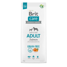 Brit Care Dog Grain-free Adult Salmon & Potato kutyatáp 12kg kutyaeledel