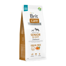 Brit Care Dog Grain-free Senior & Light Salmon & Potato kutyatáp 3kg kutyaeledel