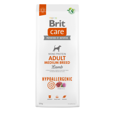 Brit Care Dog Hypoallergenic Adult Medium Lamb 12kg kutyaeledel