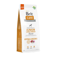 Brit Care Dog Hypoallergenic Junior Large Breed Lamb & Rice kutyatáp 12kg kutyaeledel
