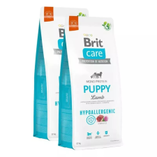 Brit Care Dog Hypoallergenic Puppy Lamb & Rice kutyatáp 2x1kg kutyaeledel