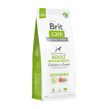 Brit Care Dog Sustainable Adult Medium Breed Chicken & Insect kutyatáp 3kg kutyaeledel