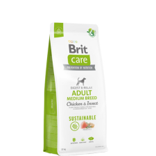 Brit Care Dog Sustainable Insect Adult Medium Breed 12kg kutyaeledel