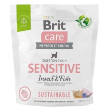 Brit Care Dog Sustainable Insect Sensitive  1 kg kutyaeledel