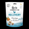 Brit Care Functional Snack Recovery heringes-homoktövises jutalomfalat kutyáknak 150 g