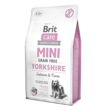 Brit Care gabonamentes Mini Yorkshire 7 kg lazac+ tonhal sárgaborsóval 170781 kutyaeledel