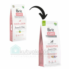 Brit Care Grain-free Adult Hair&Skin Insect&Fish 1kg kutyaeledel