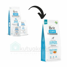 Brit Care Grain-free Junior Large Breed Salmon & Potato 2x12 kg kutyatáp kutyaeledel