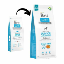 Brit Care Grain-free Junior Large Breed Salmon & Potato 3 kg kutyatáp kutyaeledel
