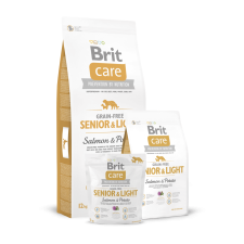 Brit Care Grain-free Senior&Light Salmon & Potato 12 kg kutyatáp kutyaeledel
