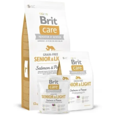 Brit Care Grain-Free Senior Salmon & Potato 12kg kutyaeledel