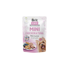 Brit Care Mini alutasakos nedvestáp csirke és tonhal szószban 85g kutyaeledel