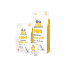 Brit Care Mini Hair and Skin 0,4kg kutyaeledel