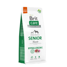Brit Care Senior Lamb &amp; Rice 3kg- hipoallergén kutyatáp, idős kutyák részére kutyaeledel