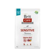 Brit Care Sensitive Venison &amp; Potato 3kg- szarvashúsos hipoallergén, gabonamentes kutyatáp kutyaeledel