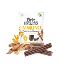 Brit Dental Stick Immuno with Probiotics & Cinnamon 10x251g jutalomfalat kutyáknak