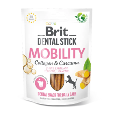 Brit Dental Stick  Mobility Növényi Ízületvédő Fogtisztító Rúd 251g jutalomfalat kutyáknak