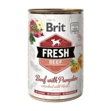 Brit Fresh 400 g konzerv Beef with Pumpkin / marha sütőtökkel 104100164 kutyaeledel