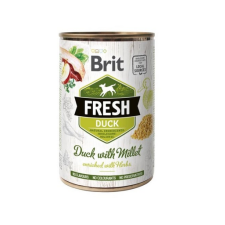 Brit FRESH Duck with millet 400 g kutyaeledel