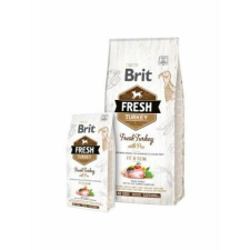 Brit Fresh Pulyka és Borsó Adult Fit & Slim 12kg kutyaeledel