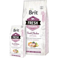 Brit Fresh Puppy Healthy Growth – Friss csirkehús burgonyával 2.5kg macskaeledel