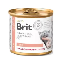 Brit GF Veterinary Diet Cat Cans Renal 200 g macskaeledel