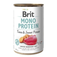 Brit Mono Protein 400 g Tuna & Sweet Potato 104100836 kutyaeledel