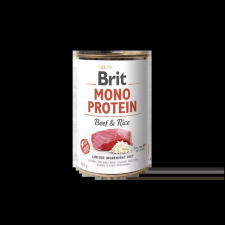  Brit Mono Protein Beef &amp; Brown Rice 6x400g kutyaeledel