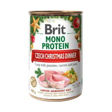  Brit Mono Protein Christmas Dinner – 6×400 g kutyaeledel