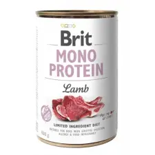 Brit Mono Protein Lamb konzerv 400g - gabonamentes, bárány konzerv kutyáknak kutyaeledel