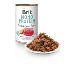 Brit Monoprotein Tonhal & Édesburgonya 400 g kutyaeledel