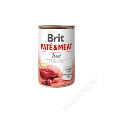 Brit Paté & Meat Beef 400 g kutyafelszerelés