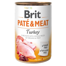  Brit Paté & Meat Turkey 6x400g kutyaeledel