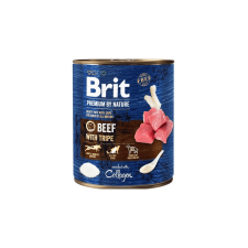Brit Premium By Nature Adult Beef with Tripes konzerv 24x400 g kutyaeledel