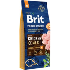 Brit Premium By Nature Adult M 15 kg 170818 (VAT011749) kutyaeledel