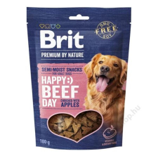 Brit Premium By Nature Dog Semi-moist Snacks Beef with Apples 180g jutalomfalat kutyáknak