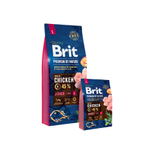 Brit Premium By Nature Junior Large 3 kg kutyaeledel