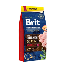 Brit Premium By Nature Large Adult 15kg kutyaeledel
