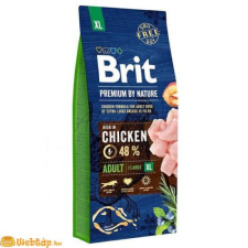 Brit Premium By Nature Premium By Nature Adult Extra Large 15kg kutyaeledel