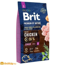 Brit Premium By Nature Premium By Nature Junior Small 8kg kutyaeledel