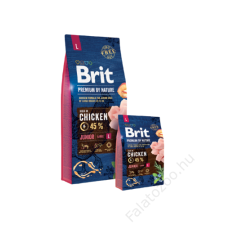 Brit Premium By Nature Premium by Nature Large Junior 3kg kutyaeledel