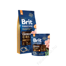 Brit Premium By Nature Premium by Nature Medium Adult 3kg kutyaeledel