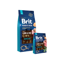 Brit Premium by Nature Sensitive  Lamb & Rice 15 kg kutyaeledel