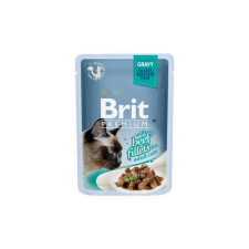 Brit Premium Cat Delicate Fillets in Gravy with Beef 12x85g macskaeledel