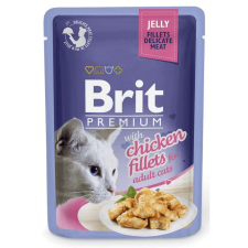 Brit Premium Cat Delicate Fillets in Jelly with Chicken – 12×85 g macskaeledel