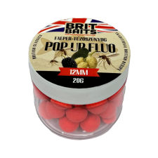  BritBaits Pop Up fluo Faeper-Tűzőszúnyog 12 mm csali