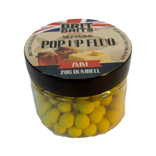  BritBaits Pop Up fluo Méz-Vajsav 7 mm csali